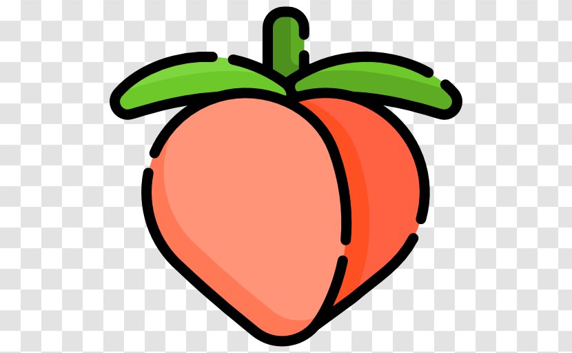 Clip Art - Leaf - Peach Drink Transparent PNG