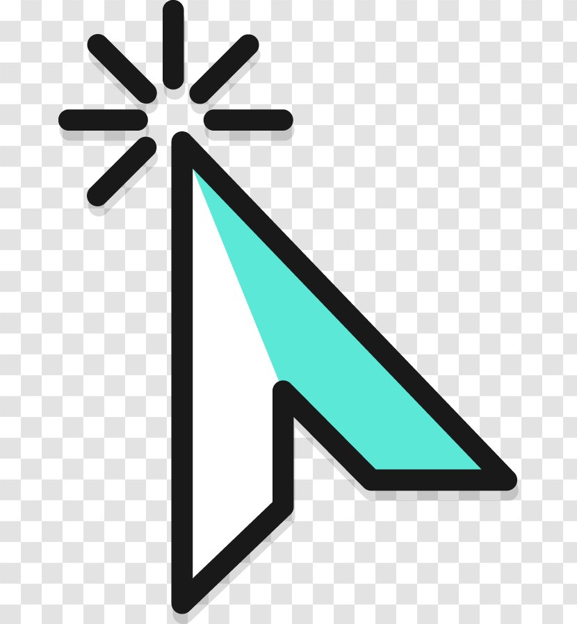 Computer Mouse Pointer Cursor Point And Click - Arrow Keys - Vector Beautiful On The Transparent PNG