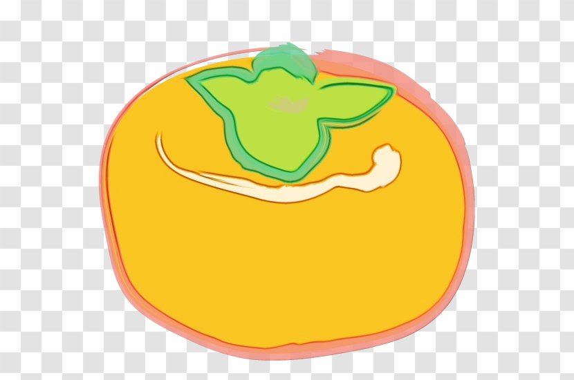 Yellow Sticker Fruit Tableware Transparent PNG