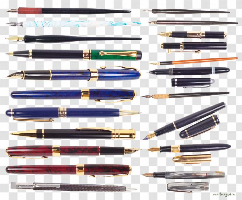 Ballpoint Pen Clip Art Pens Fountain Stationery - Painting Transparent PNG
