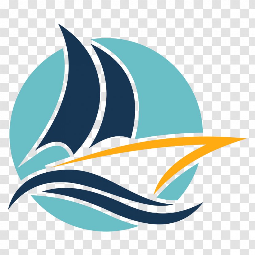 Logo Watercraft - Sailing Ship - Wave Transparent PNG