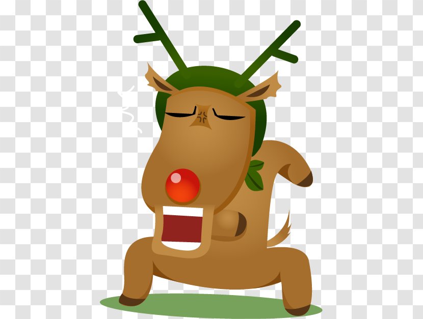 Deer Christmas Computer File - Dance - Dancing Transparent PNG