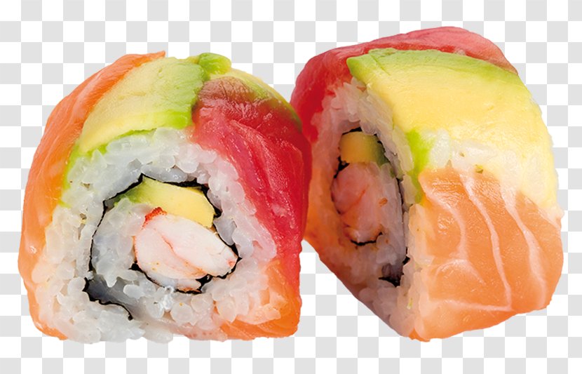 Sushi California Roll Tempura Philadelphia Japanese Cuisine - Fish Transparent PNG