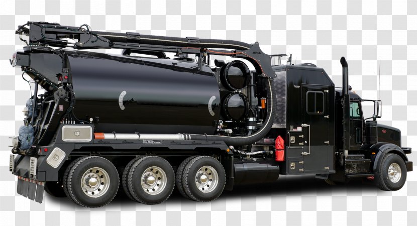 Commercial Vehicle Car Vacuum Truck Peterbilt - Hydraulics Transparent PNG