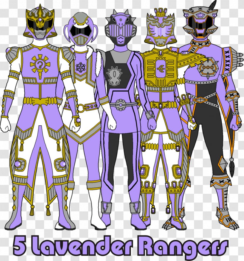 Tommy Oliver Super Sentai Power Rangers Purple - Male - Zeo Transparent PNG