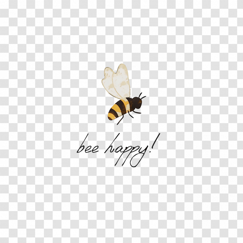 Insect Honey Bee Bees Logo Font Transparent PNG