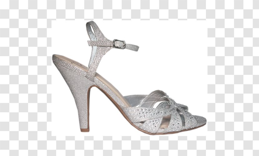 Shoe Product Design Sandal Silver - Basic Pump Transparent PNG