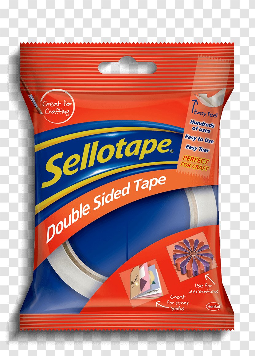 Adhesive Tape Sellotape Double-sided Dispenser - Cellotape Transparent PNG