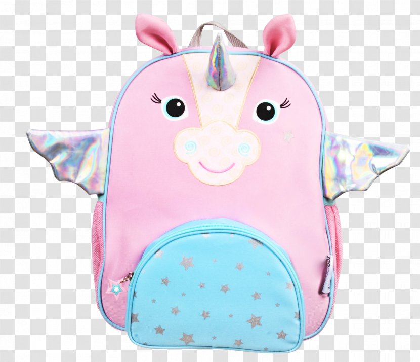 Backpack Winged Unicorn Child Bag - Watercolor - Tassels Transparent PNG