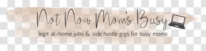 Font Calligraphy Brand - Text - Busy Parents Transparent PNG
