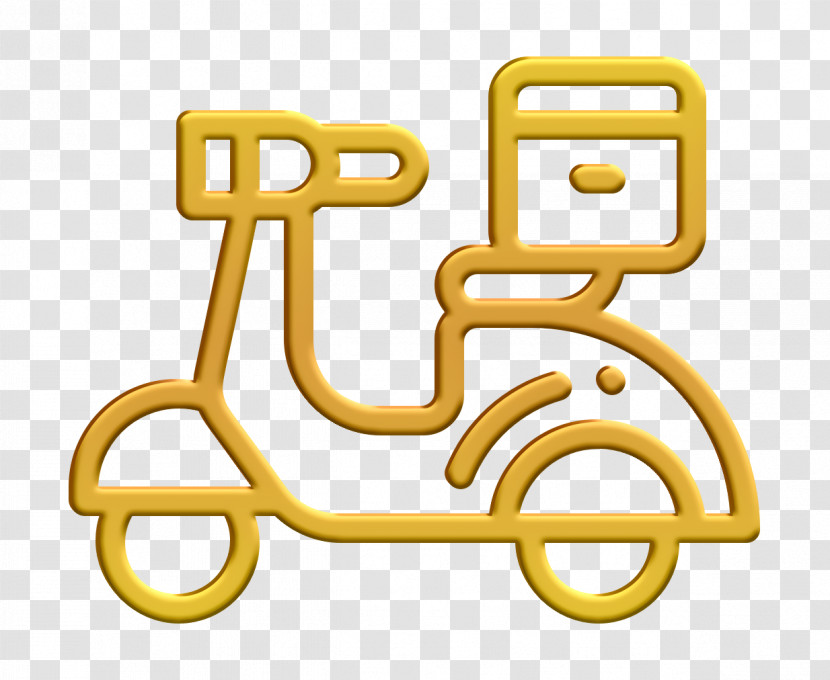 Motorbike Icon Food Delivery Icon Scooter Icon Transparent PNG
