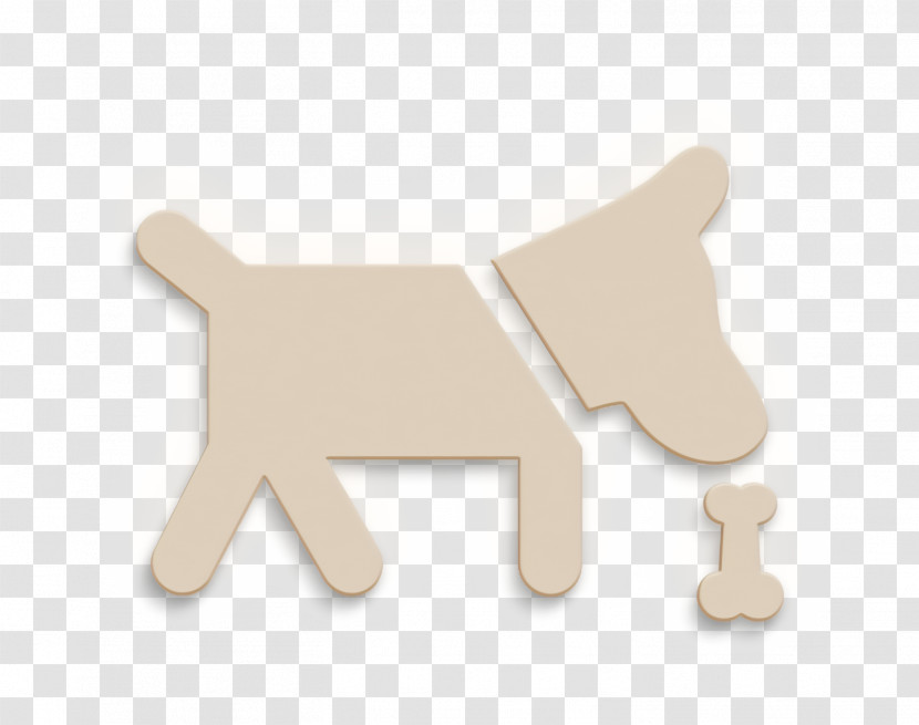 Dog Icon Dog Smelling A Bone Icon Dogs Icon Transparent PNG