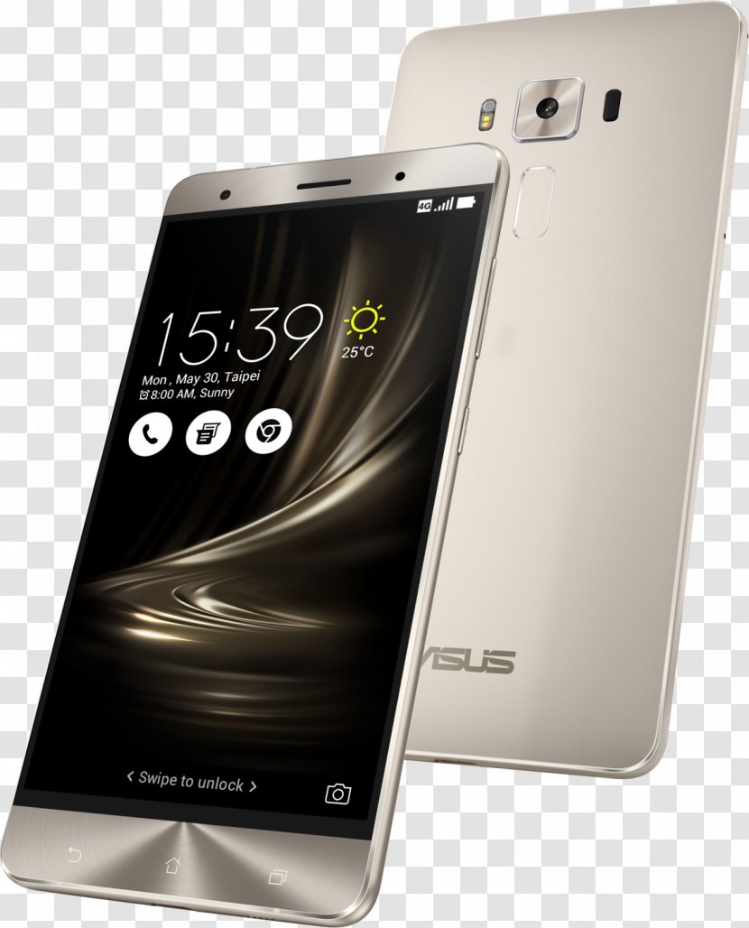 ZenFone 3 Deluxe ZS550KL 华硕 ASUS Android Smartphone - Electronic Device Transparent PNG