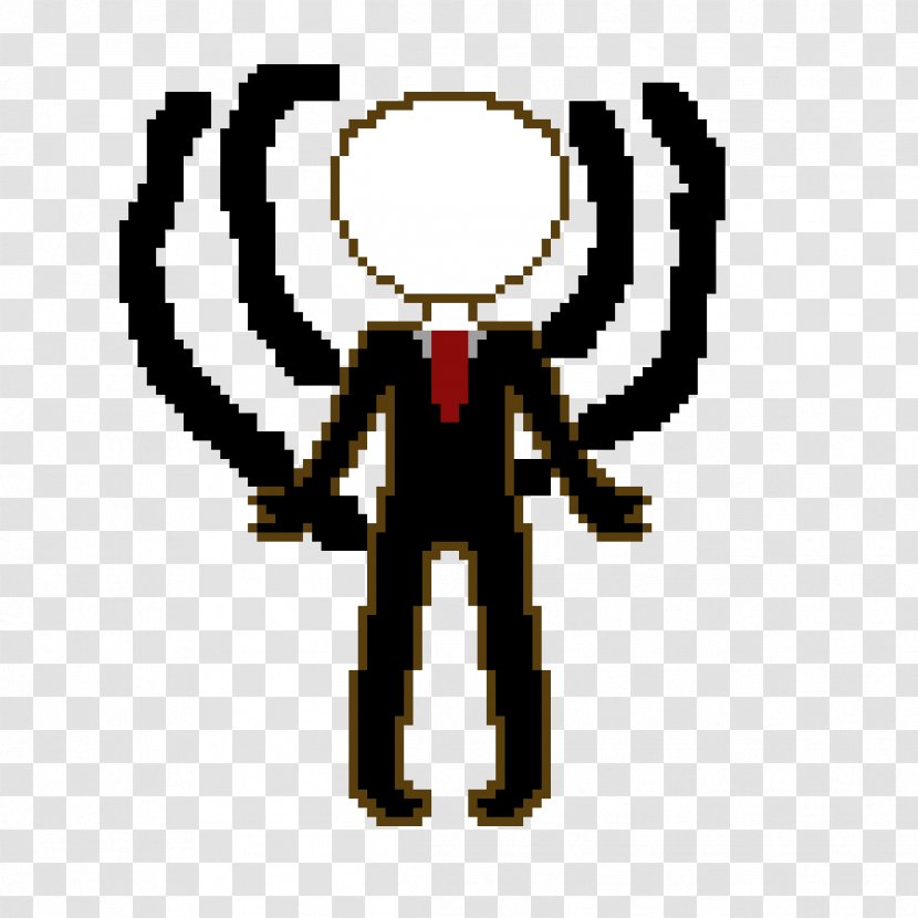 Cartoon Symbol Clip Art - Character - Slender Man Transparent PNG