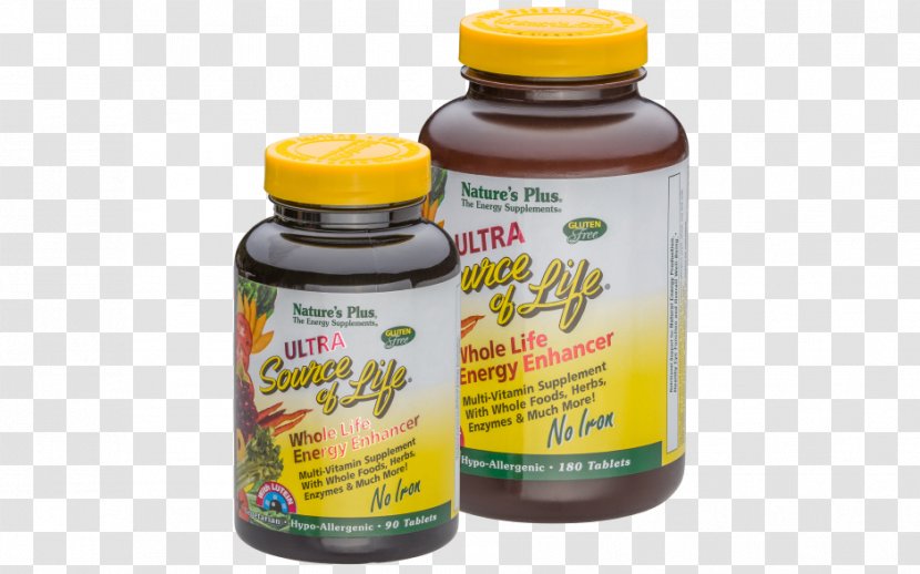 Dietary Supplement Nutrient Nature's Plus Ultra Source Of Life W Lutein Tablets - Online Shopping - Iron Product Transparent PNG