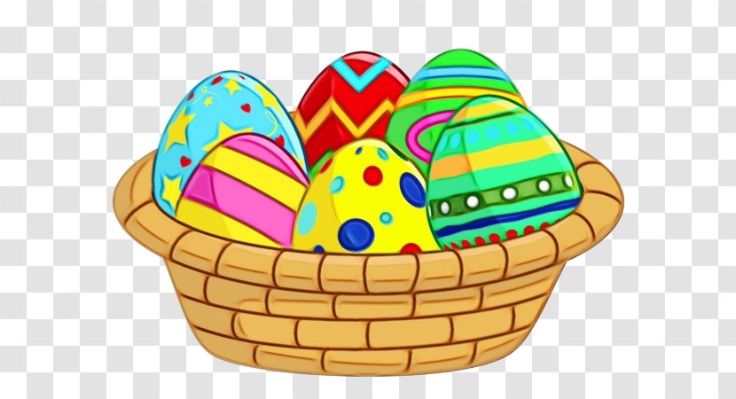 Easter Egg - Wet Ink - Gift Basket Transparent PNG