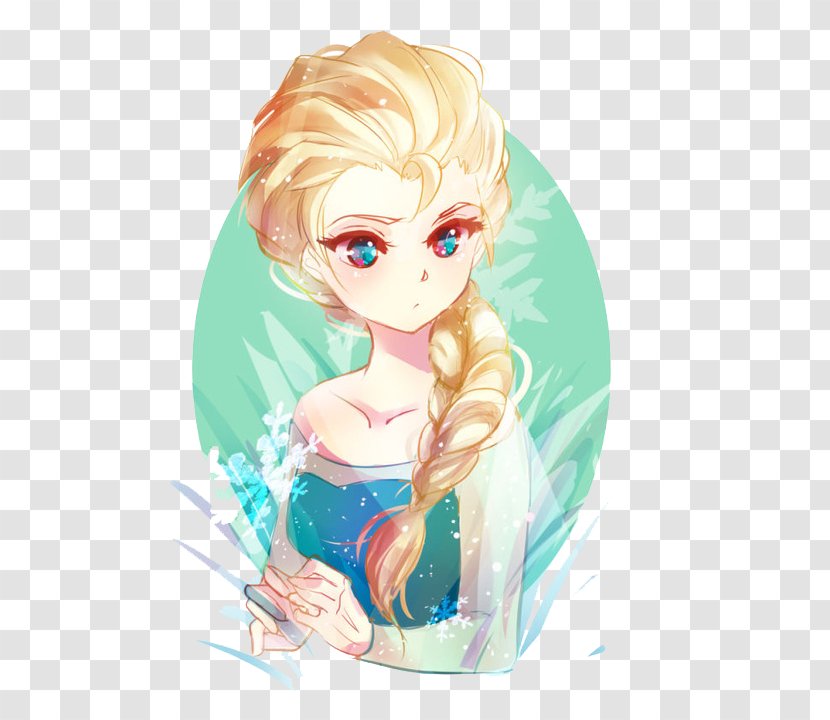 Elsa Jack Frost Anna Drawing Art - Cartoon - Ice And Snow Queen Aisha Transparent PNG