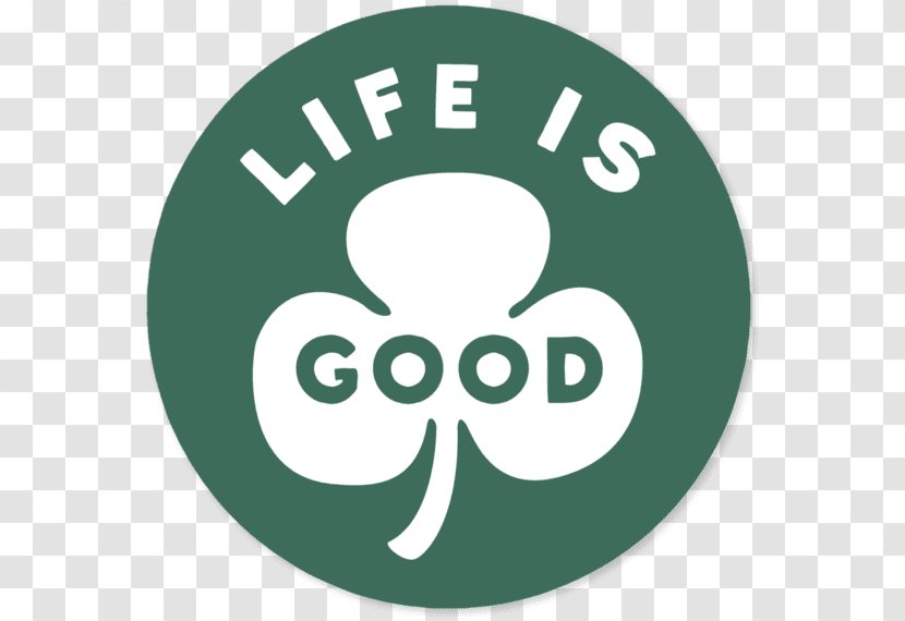 Life Is Good Company T-shirt Sticker Clothing Die Cutting - Brand Transparent PNG