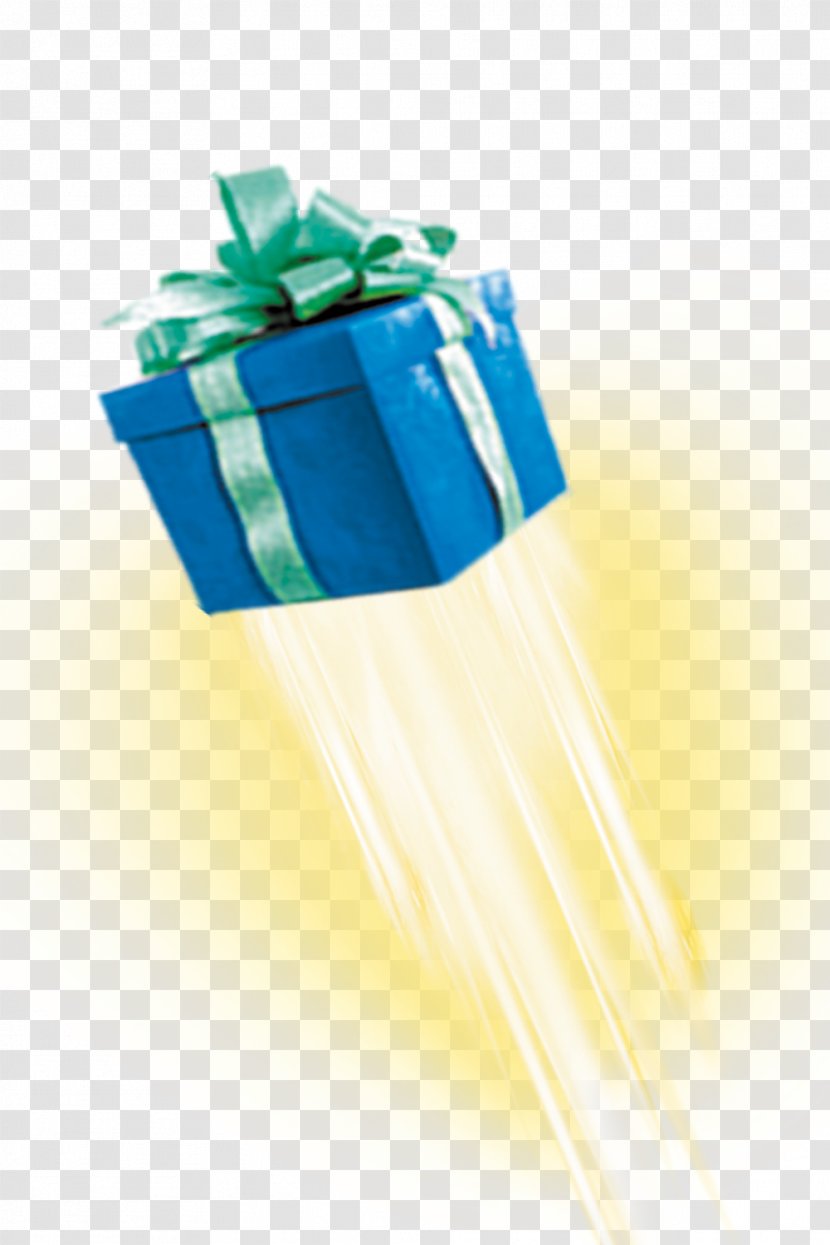 Flame Download Gift - Aqua Transparent PNG