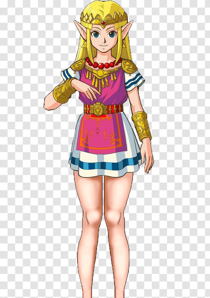 The Legend Of Zelda: Minish Cap Link Princess Zelda Miniskirt - Silhouette - MiniSkirt Transparent PNG