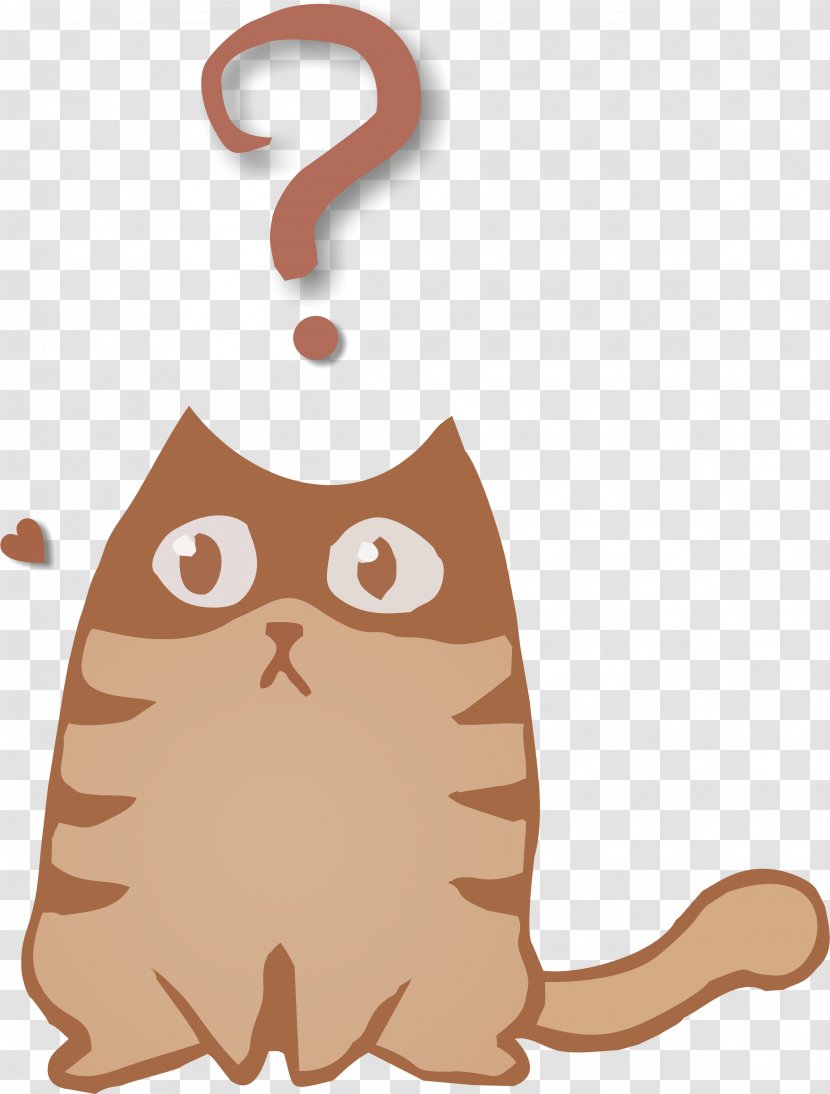 Whiskers Kitten Cat Clip Art Illustration - Freelance Transparent PNG