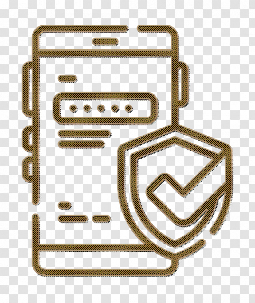 Shield Icon Cellphone Icon Social Media Icon Transparent PNG