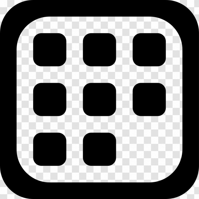 Cpm Icon - Rectangle - Blackandwhite Transparent PNG