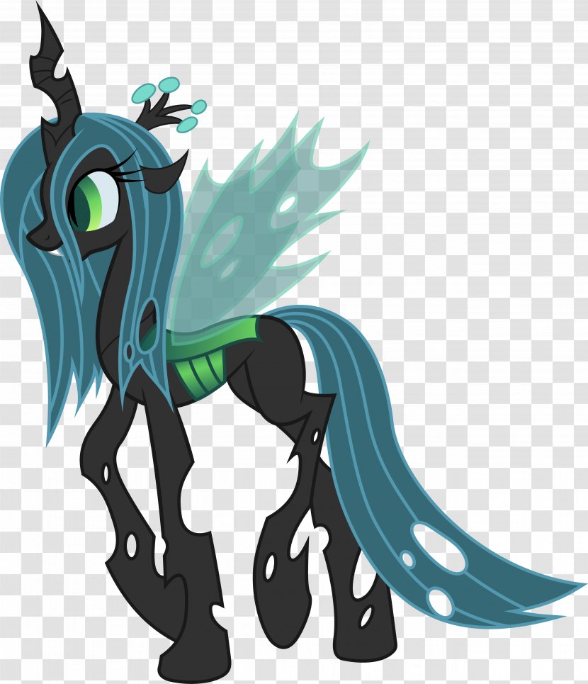 Pony Queen Chrysalis Vector Graphics Image Drawing - Cartoon - Bases Transparent PNG