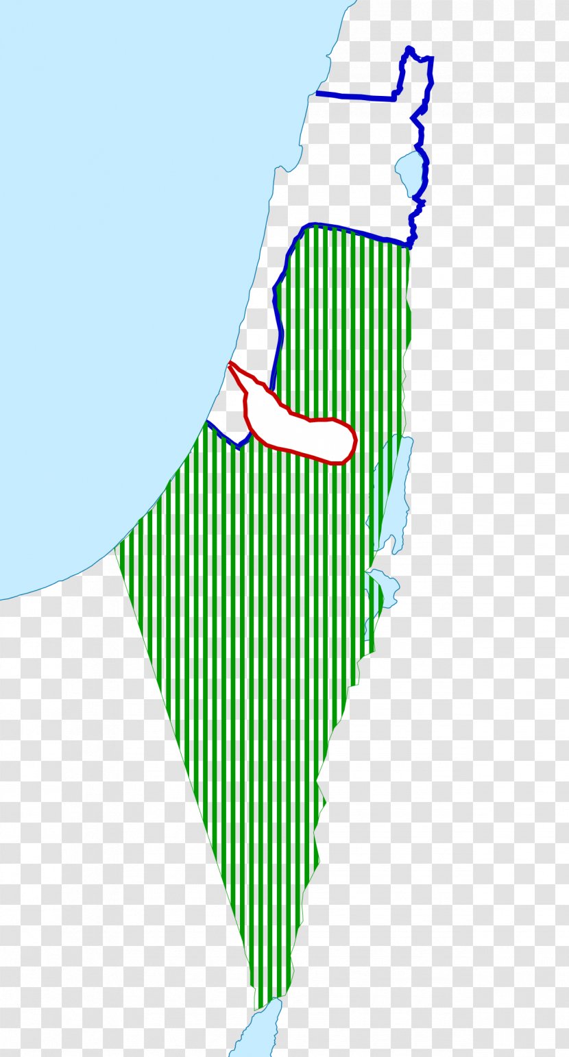 State Of Palestine Palestinian Territories Israel Mandatory - Diagram - Israelioccupied Transparent PNG
