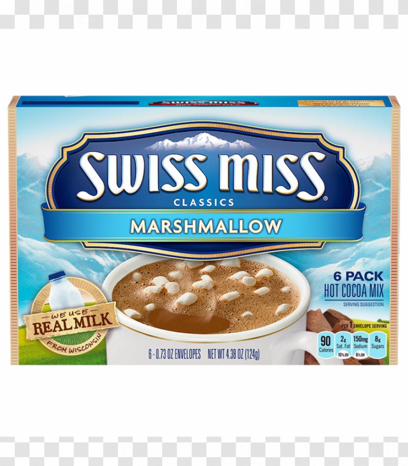 Hot Chocolate Milk Swiss Miss Marshmallow - HOT CHOCLATE Transparent PNG
