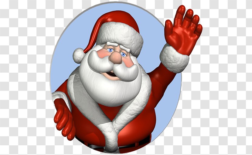 Santa Claus Google Tracker Clip Art - Finger Transparent PNG