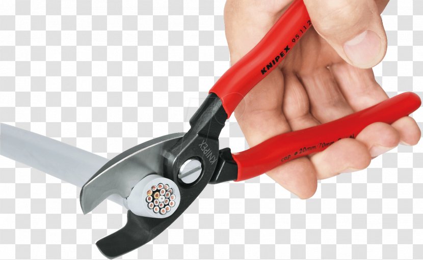 Diagonal Pliers Knipex Electrical Cable Cutting - Nipper Transparent PNG
