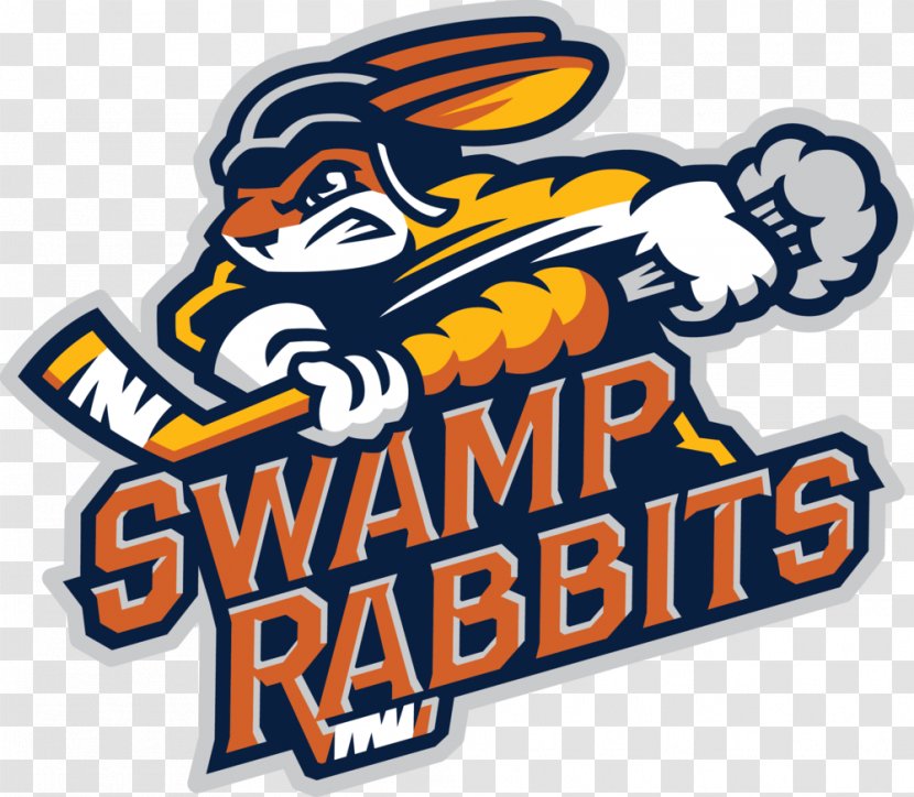 Greenville Swamp Rabbits ECHL Logo American Hockey League New York Rangers - Sticks - At Night Transparent PNG