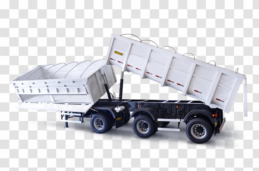 Semi-trailer Skip B-train Dump Truck Cargo - Axle - Carreta Transparent PNG