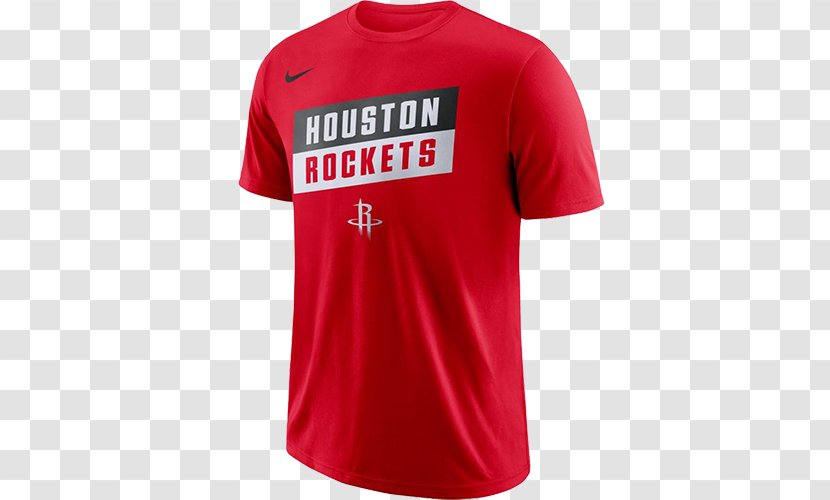 T-shirt Boston Celtics Nike Houston Rockets Jersey - Tshirt Transparent PNG