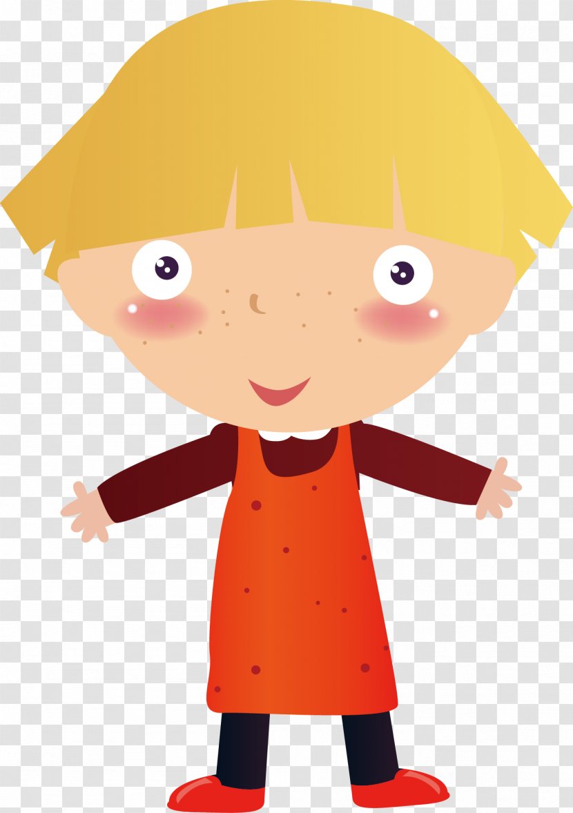 Estudante Cartoon Capelli - Boy - Yellow Hair Boys Transparent PNG