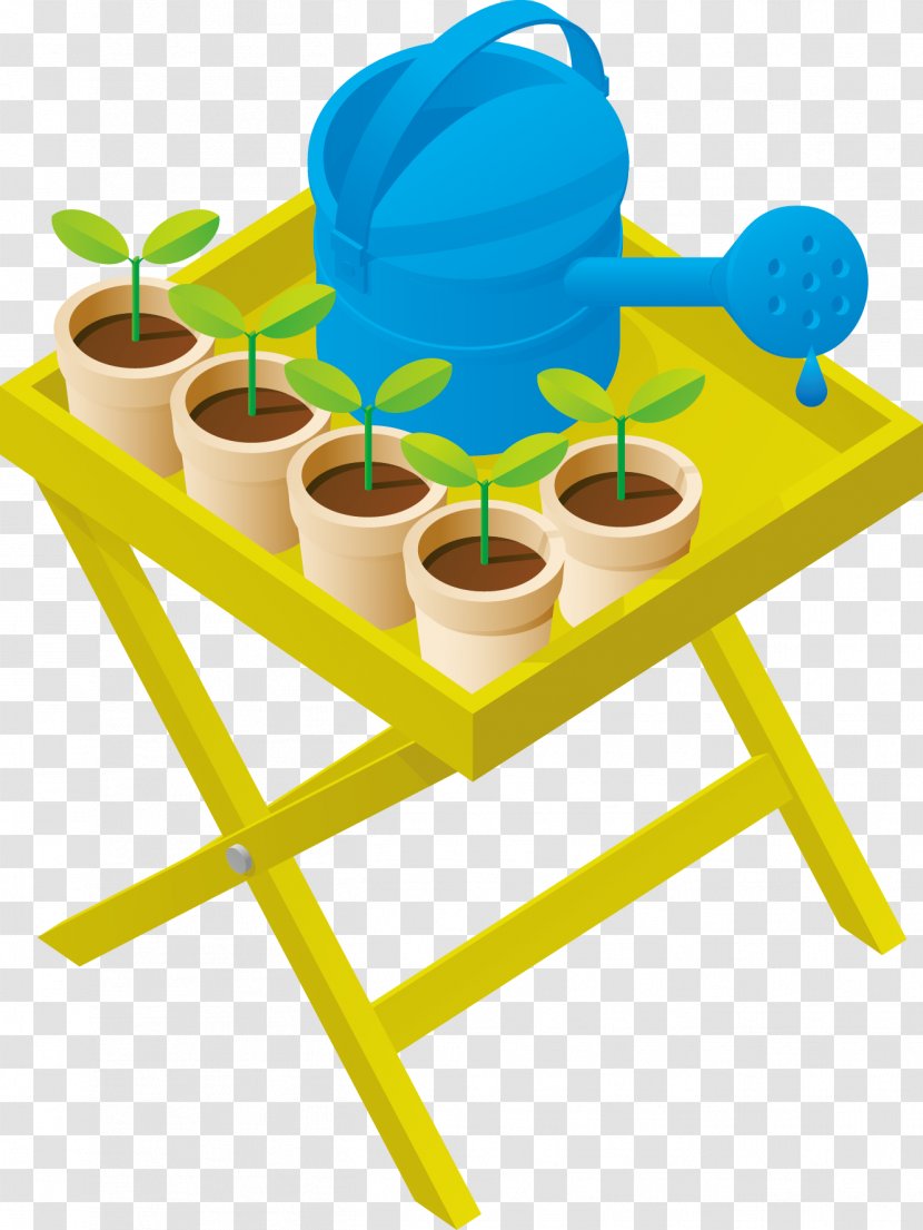 Table Plant Icon - Water Bucket Bracket Transparent PNG