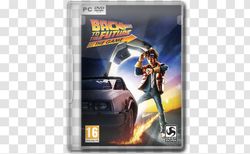 Pc Game Action Figure Technology Video Software - Back To The Future Part Ii Transparent PNG
