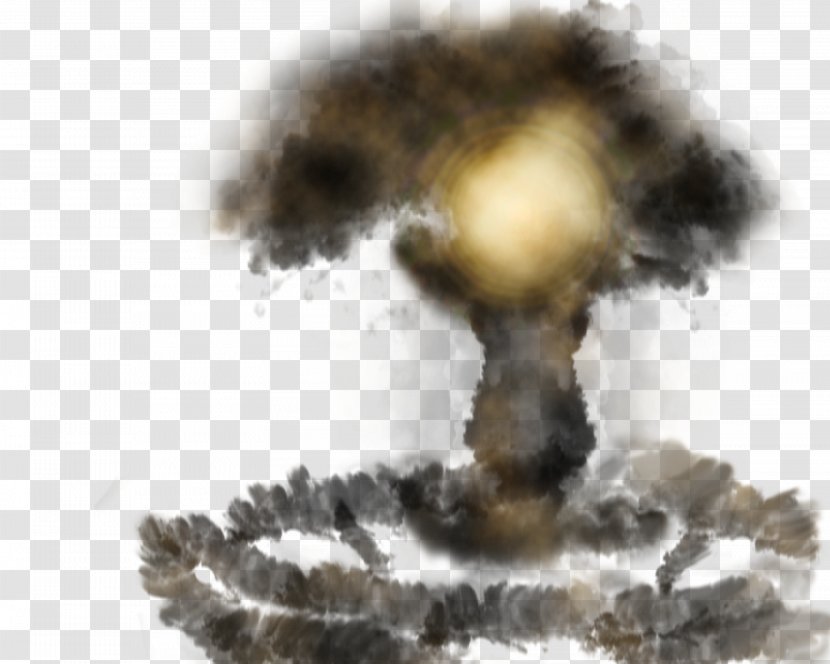 Mushroom Cloud - Explosion - Animation Fur Transparent PNG