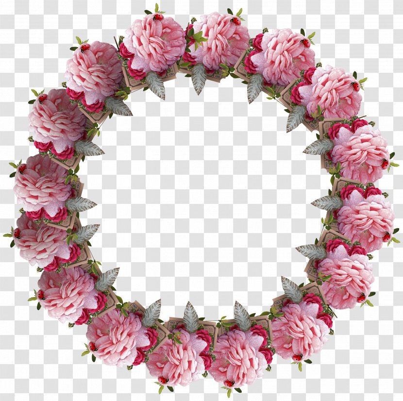 Floral Design Wreath Artificial Flower Bougainvillea - Branch - çiçek Resimleri Transparent PNG