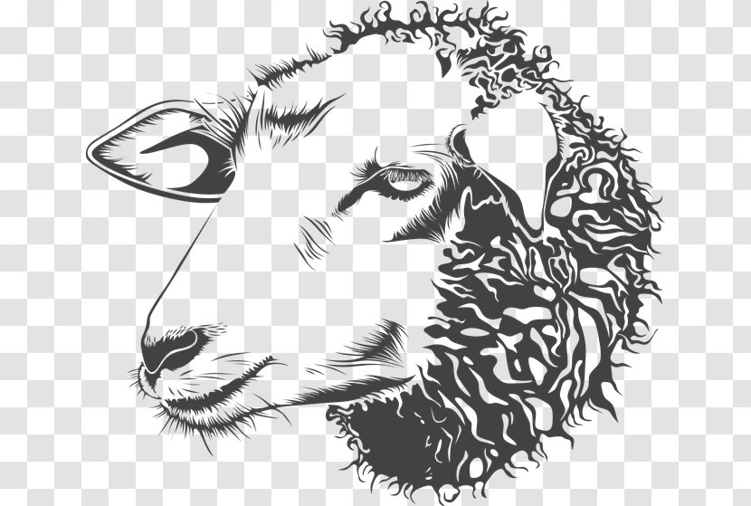 Goat Romney Sheep Dorset Horn Farming Clip Art - Artwork Transparent PNG