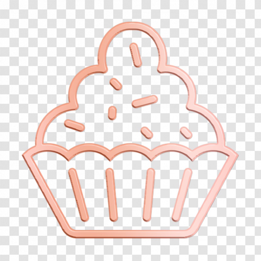 Gastronomy Icon Muffin Icon Cupcake Icon Transparent PNG