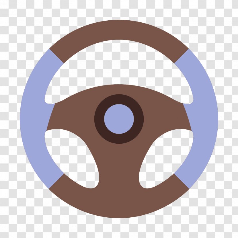 Car Steering Wheel - Vecteur Transparent PNG