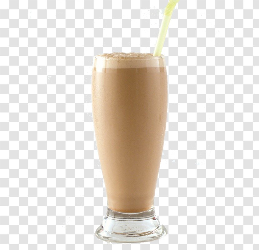 Milkshake Smoothie Batida Egg Cream Hot Chocolate - Coffee Milk - Tea With Straw Transparent PNG
