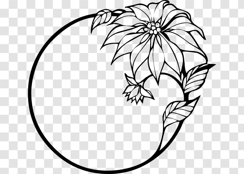 Decal Clip Art Flower Image Sticker - Leaf - Blackandwhite Transparent PNG