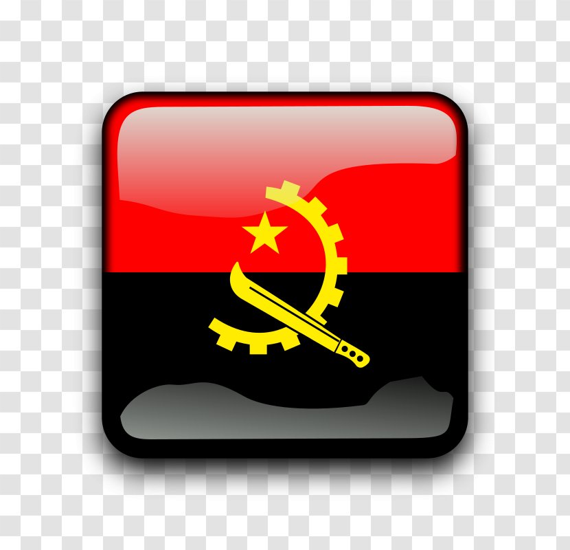 Airplane Symbol - Flag Of Angola - Logo Skateboarding Transparent PNG