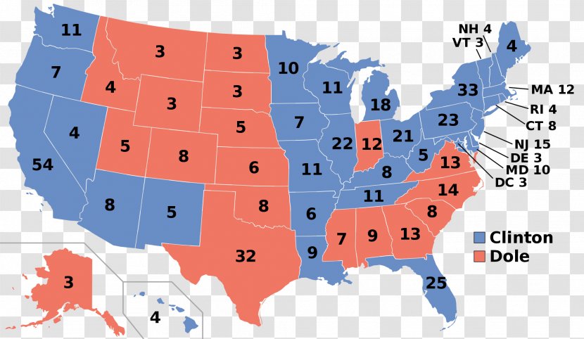 United States Presidential Election, 2000 1996 2008 2012 - Diagram Transparent PNG