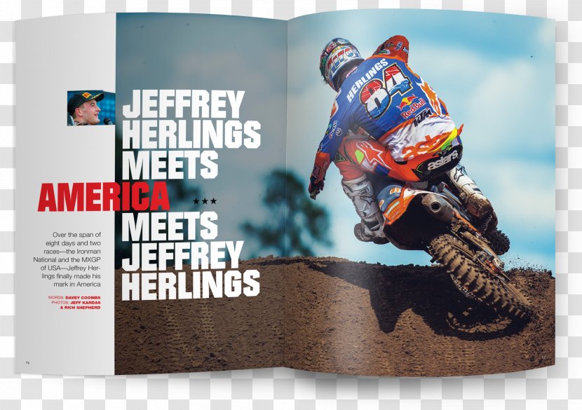 Motocross World Championship Road Racer X Illustrated Washington, D.C. Advertising - Magazine Transparent PNG