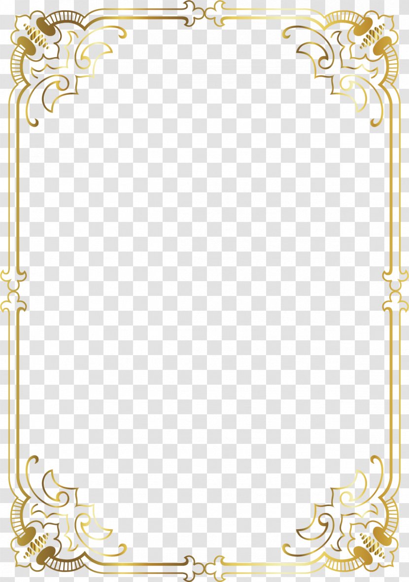 Newspaper Adobe Illustrator Computer File - Border - Simple And Lovely Transparent PNG