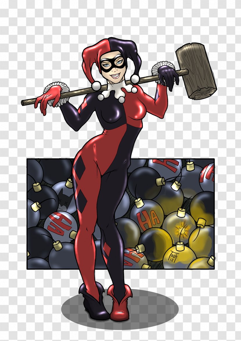 Harley Quinn Drawing Batgirl Character - Cartoon Transparent PNG